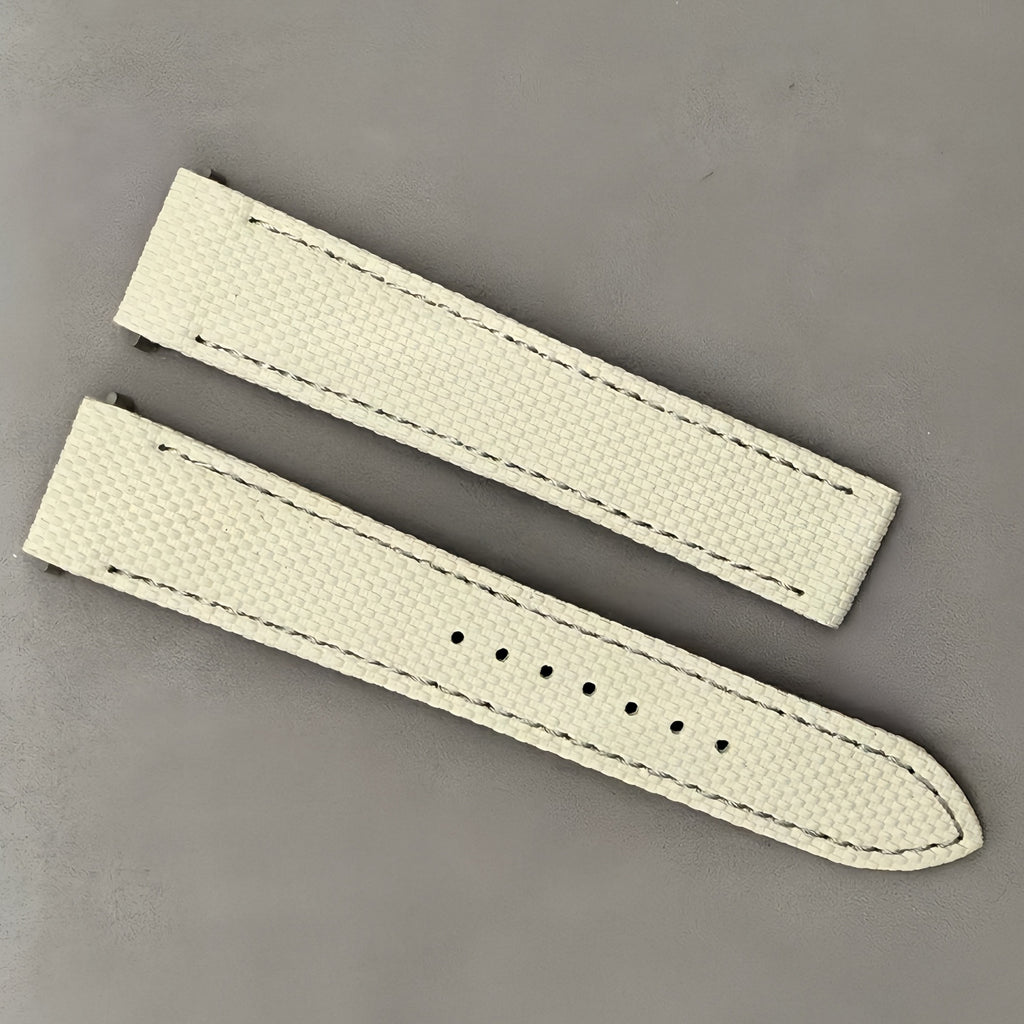 Compatible with Cartier Santos Quick-Release Rubber Strap