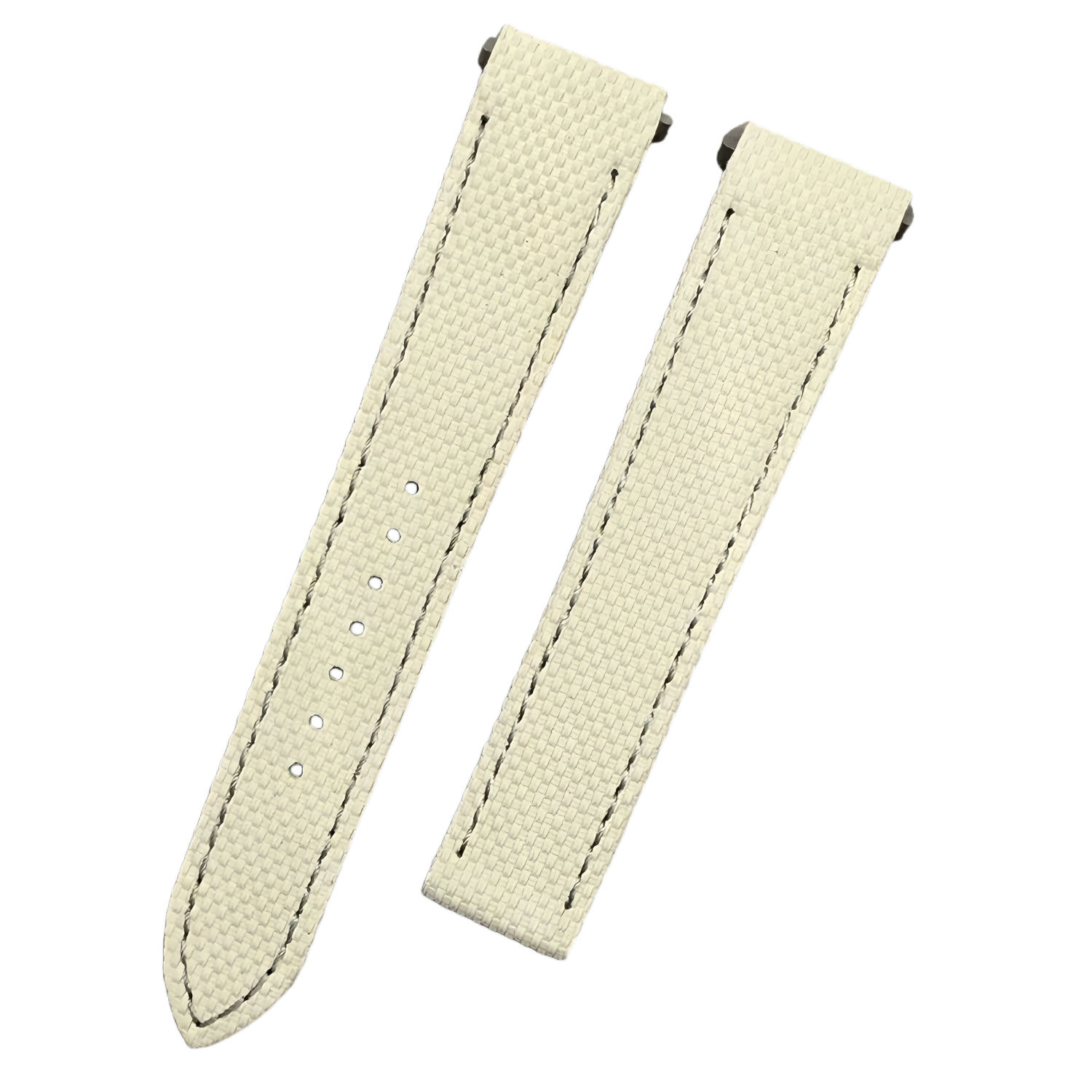 Compatible with Cartier Santos Quick-Release Rubber Strap