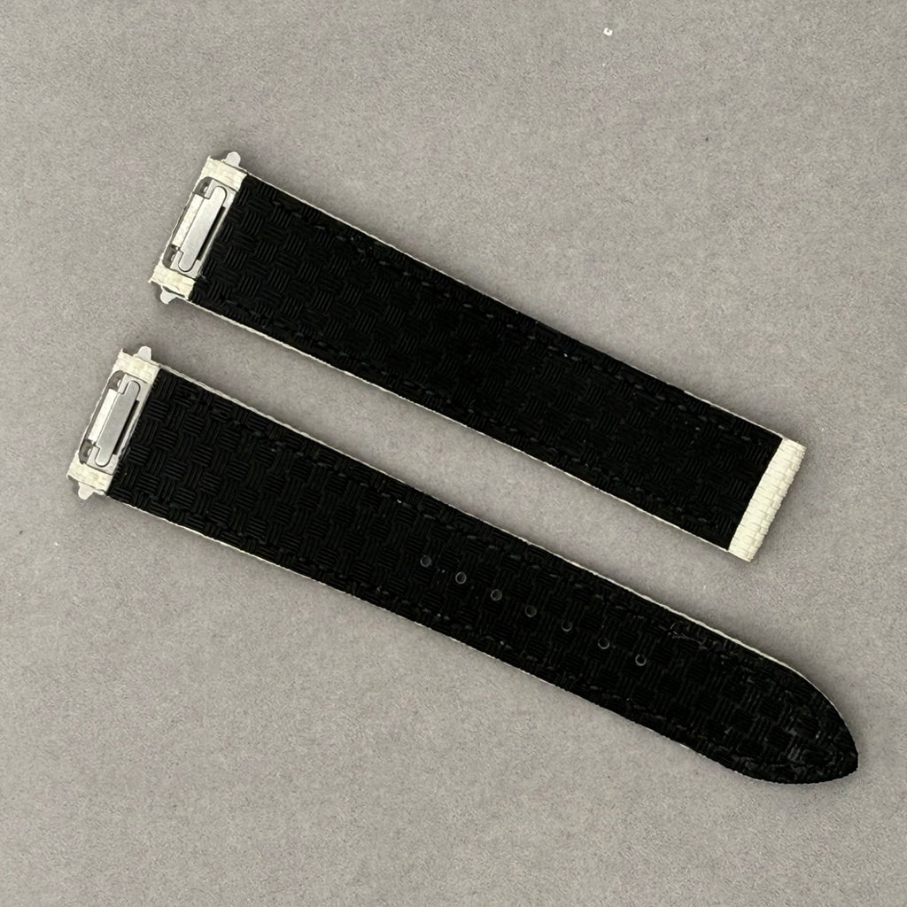 Compatible with Cartier Santos Quick-Release Rubber Strap