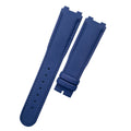 Handmade Custom Nylon-Textured Deep Blue Watch Strap for Breguet 5527 Series