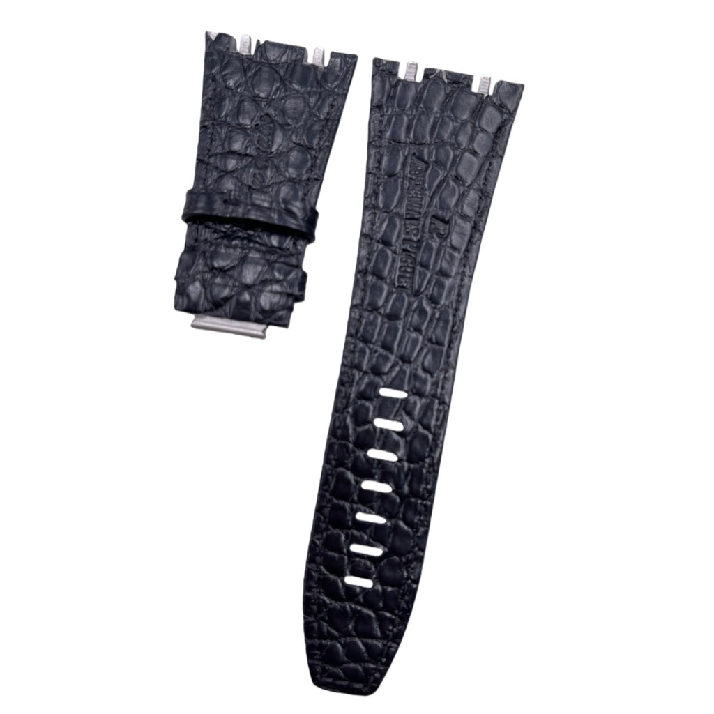 Custom Handcrafted Nylon-Textured Fluororubber Strap for Audemars Piguet Royal Oak 26420/15720 - Olive Green