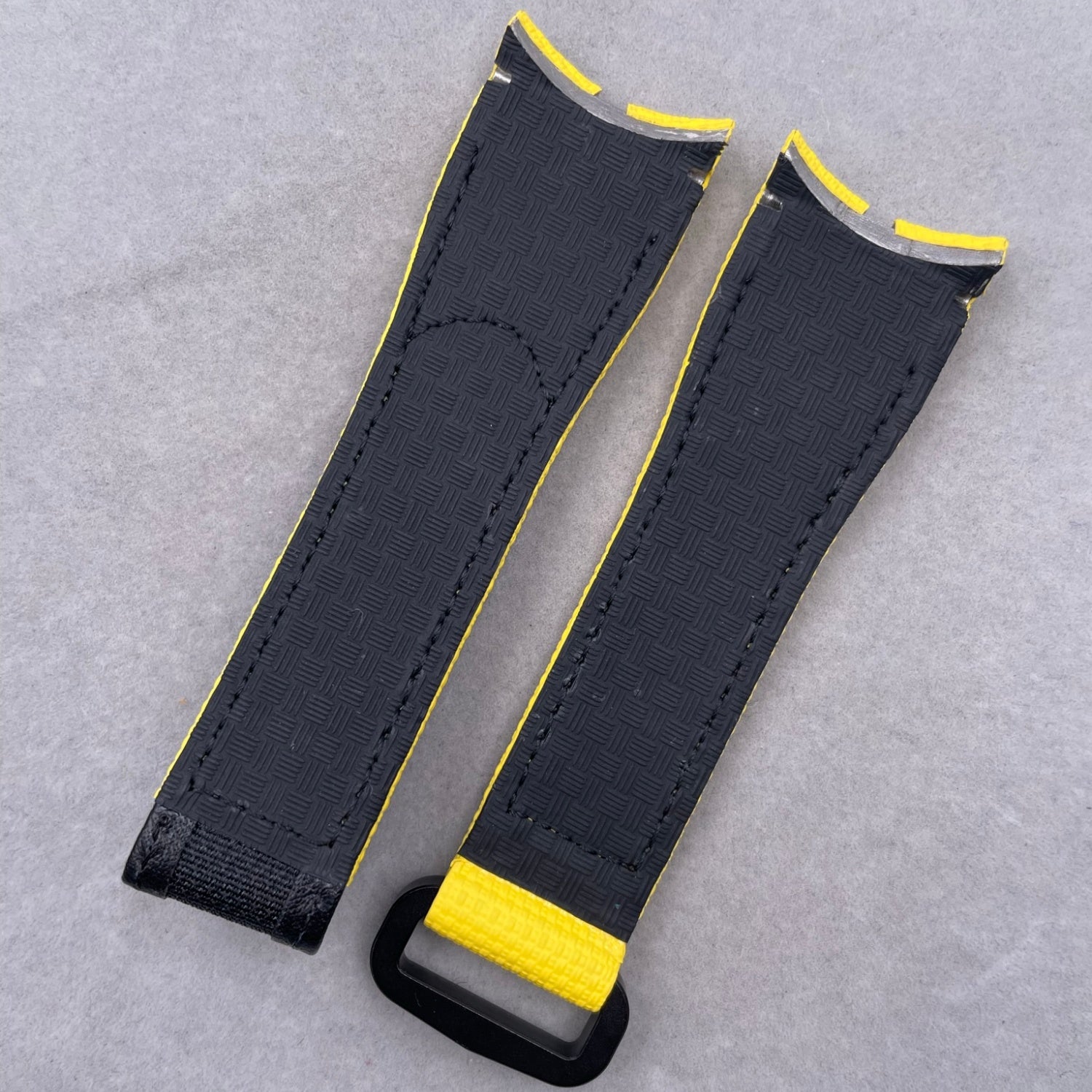Custom Nylon Texture Rubber Hook-and-Loop Strap for Roger Dubuis Excalibur King Series 42mm (Model: RDDBEX1177)