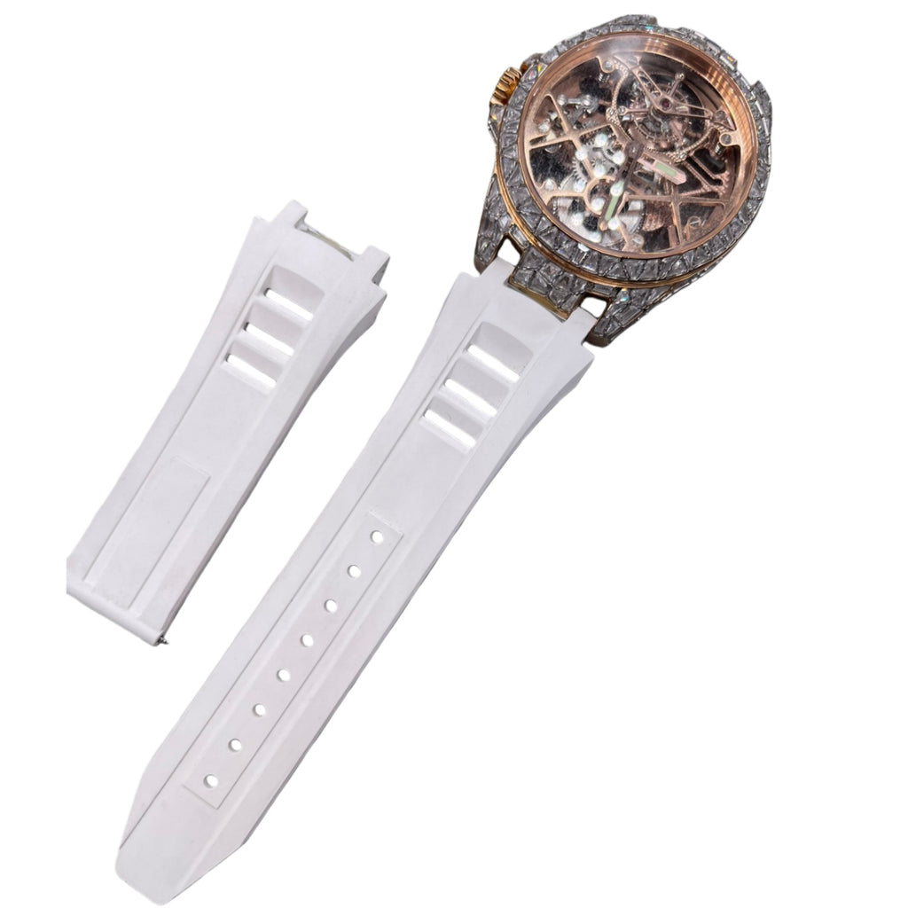 Compatible with Roger Dubuis Excalibur Series RDDBEX1031 ALLIGATOR Strap