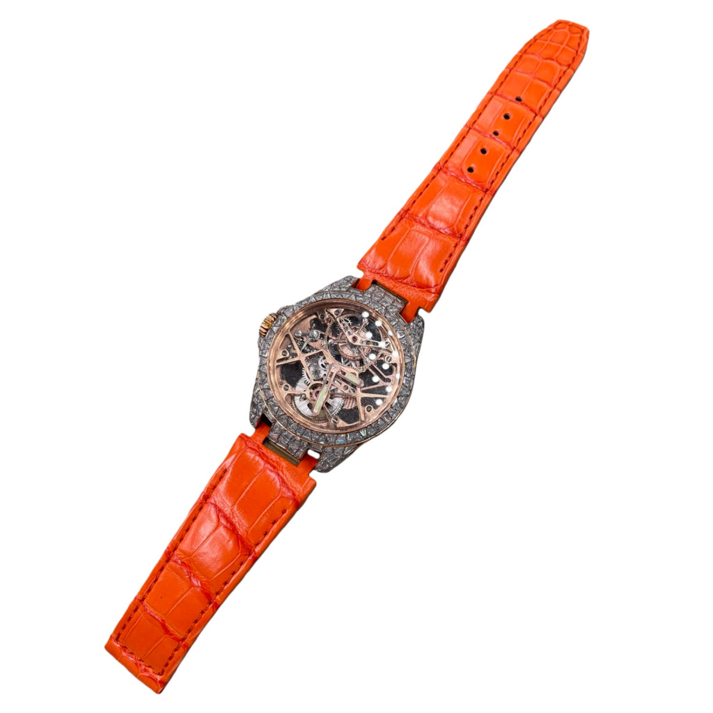 Compatible with Roger Dubuis Excalibur Series RDDBEX1031 ALLIGATOR Strap