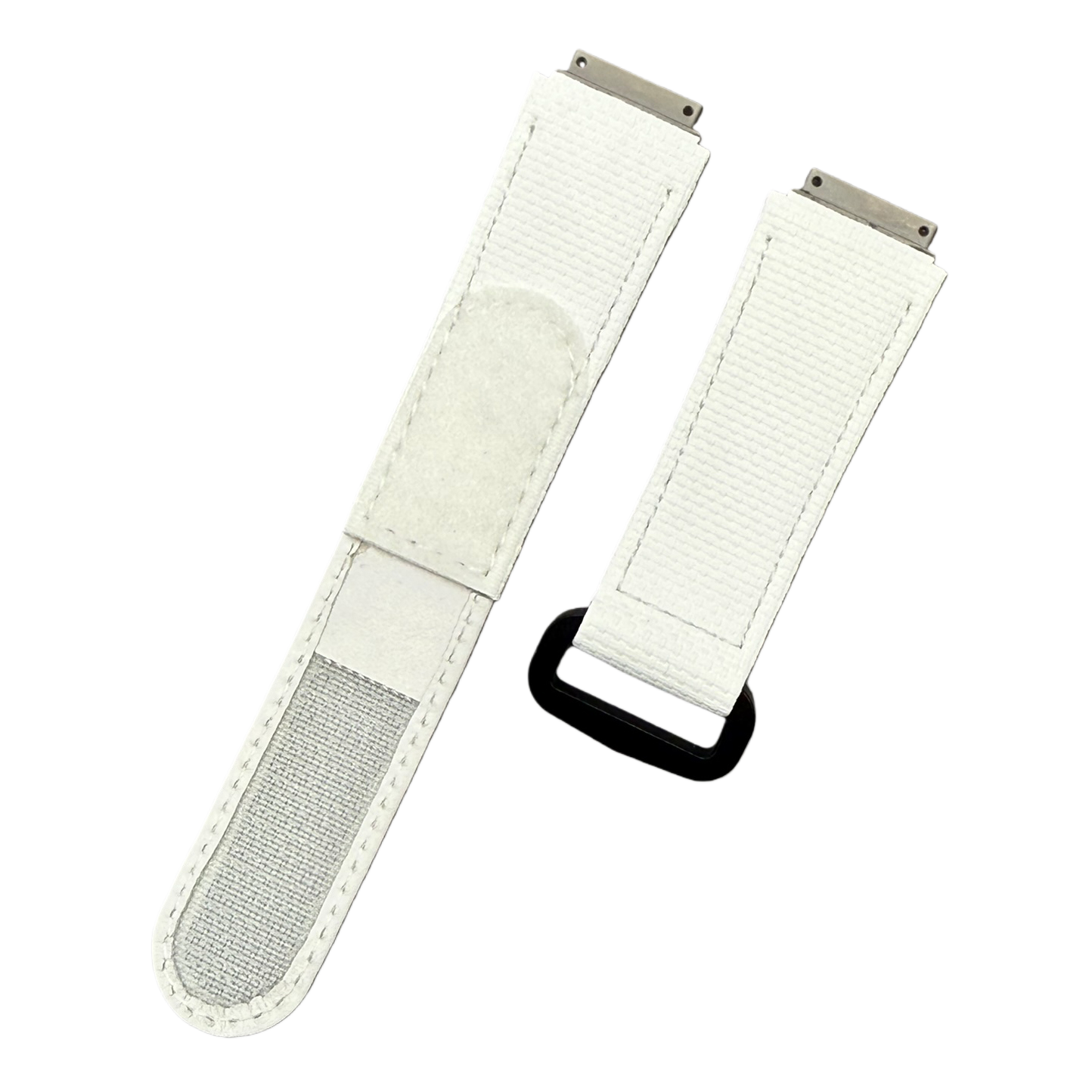 Compatible with Richard Mille RM035 & RM055 Velcro Watch Strap - White