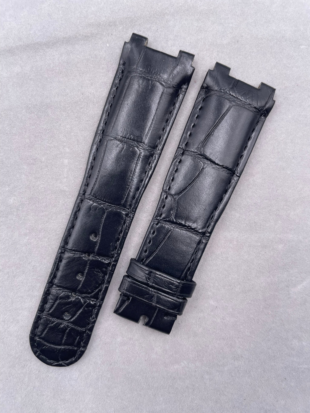 Crocodile Leather Watch Strap for Breguet Marine Series 5527BB/Y2/5WV - Handcrafted, Premium Quality