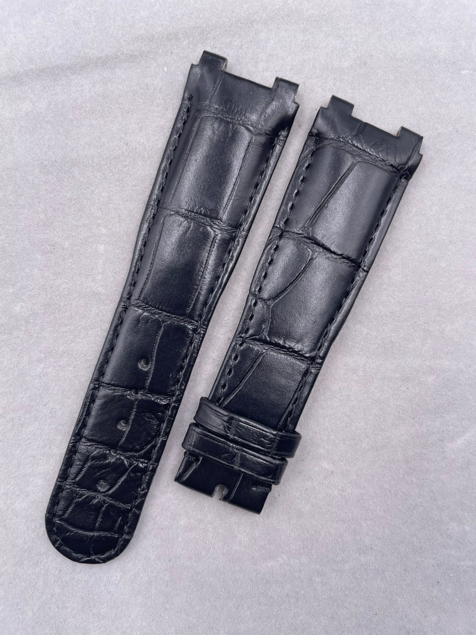 Crocodile Leather Watch Strap for Breguet Marine Series 5527BB/Y2/5WV - Handcrafted, Premium Quality