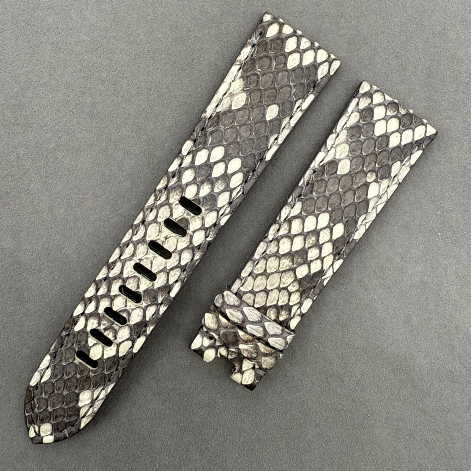 Compatible with Panerai Luminor and Radiomir Himalayan Snakeskin Strap