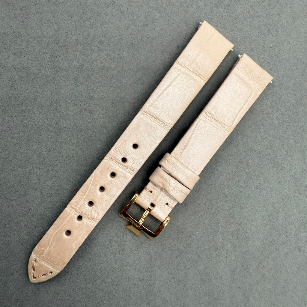 Crocodile Leather Watch Strap Compatible with Vacheron Constantin Traditionnelle 4115U