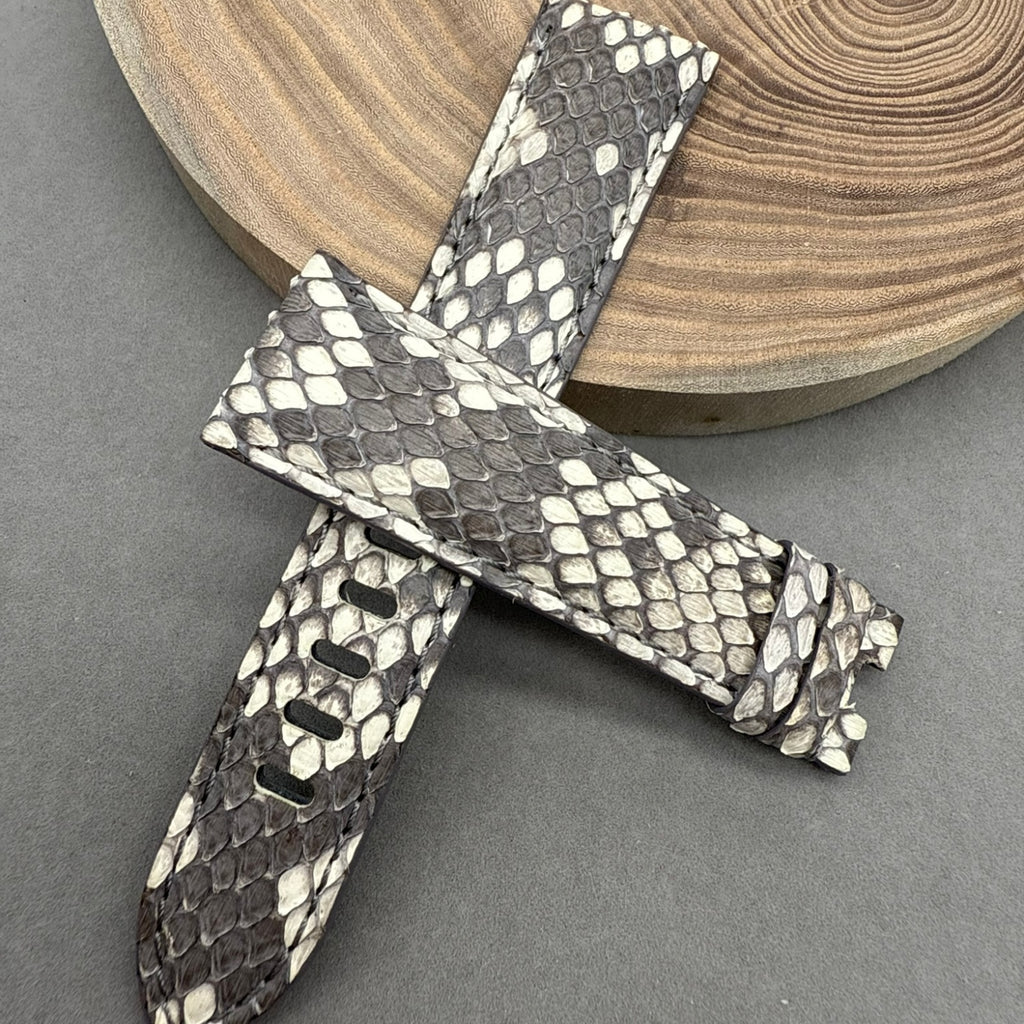 Compatible with Panerai Luminor and Radiomir Himalayan Snakeskin Strap