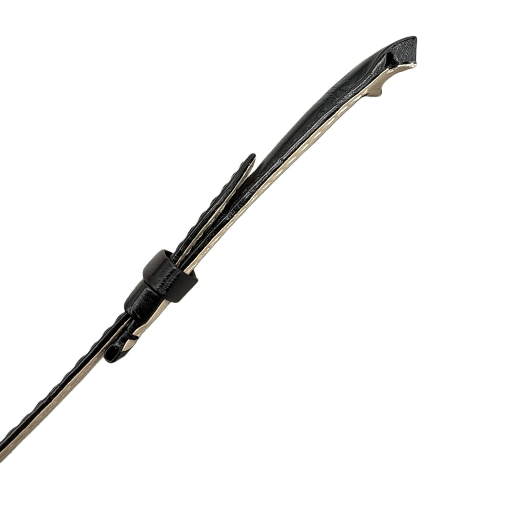 Fits Rolex 36mm Datejust 116233 Black Alligator Leather Watch Strap with Curved End and Handcrafted Customization