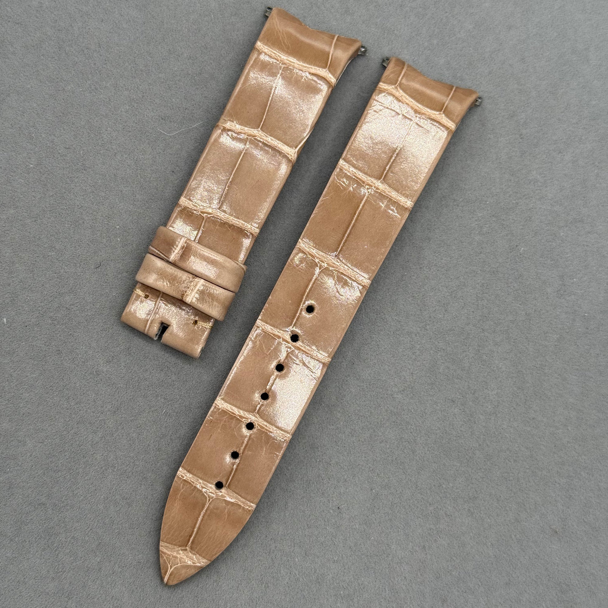 Crocodile Leather Watch Strap Compatible with Piaget LIMELIGHT GALA Series G0A38160