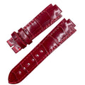 Fits LV Smart Watch ALLIGATOR Handmade Custom Genuine Leather Quick-Release Watch Strap