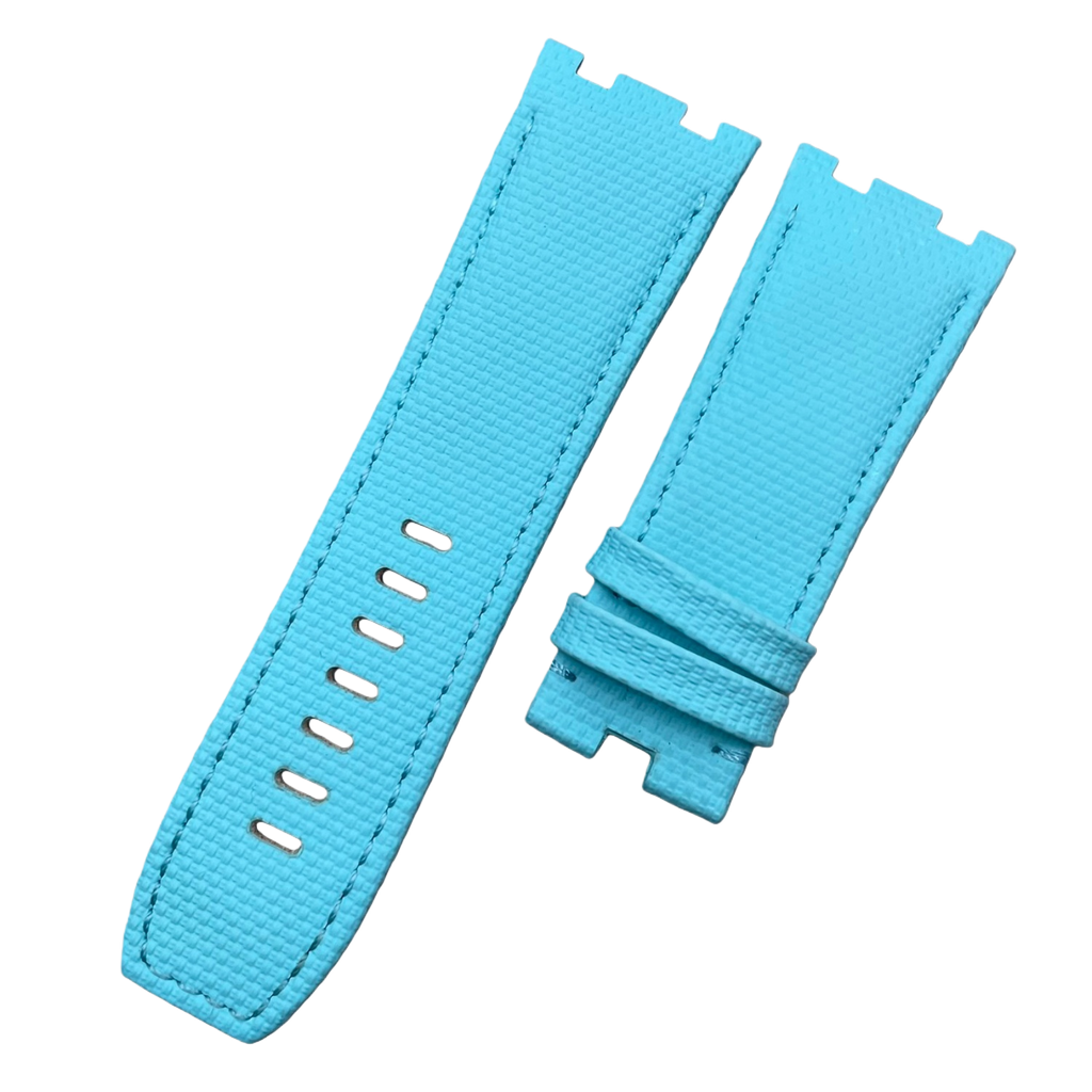 Compatible with Audemars Piguet, Tiffany Color Rubber Watch Strap