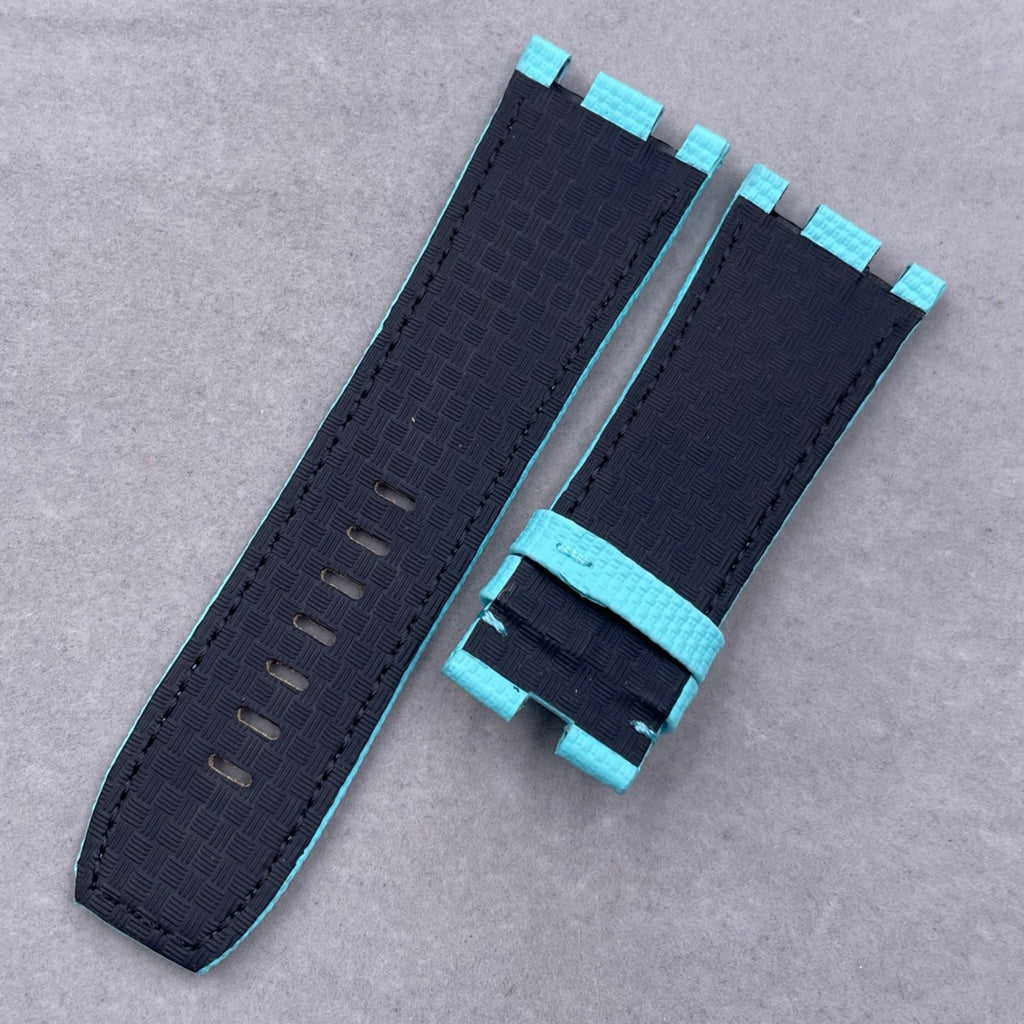Compatible with Audemars Piguet, Tiffany Color Rubber Watch Strap