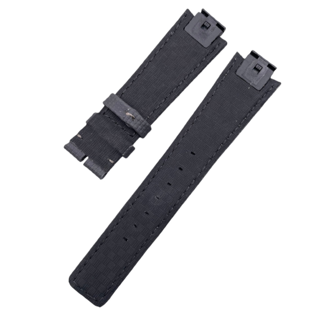 Custom Handcrafted ALLIGATOR Leather Strap for LV Smart Watch - High-Gloss Blue Double-Sided Quick-Release Leather Strap