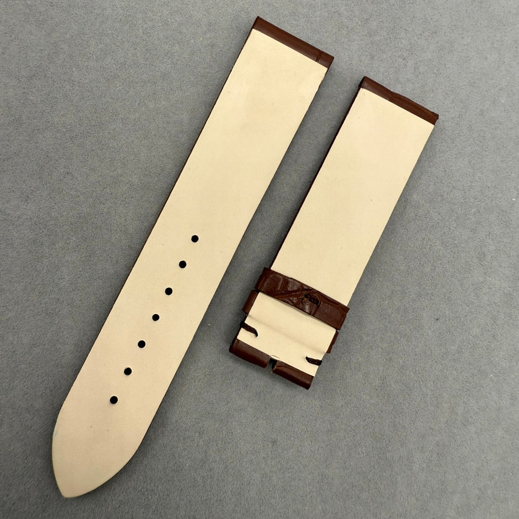 Compatible with Jaquet Droz Petite Heure Minute Ladies' J005003200 ALLIGATOR Strap