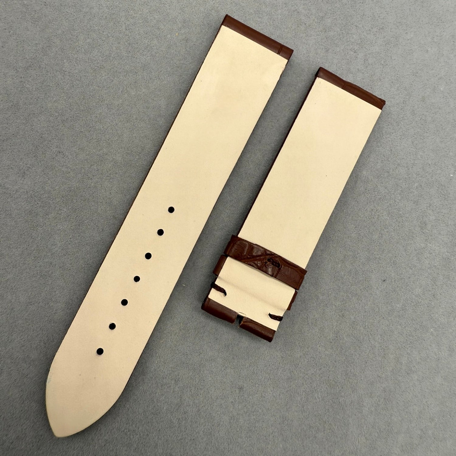 Compatible with Jaquet Droz Petite Heure Minute Ladies' J005003200 ALLIGATOR Strap