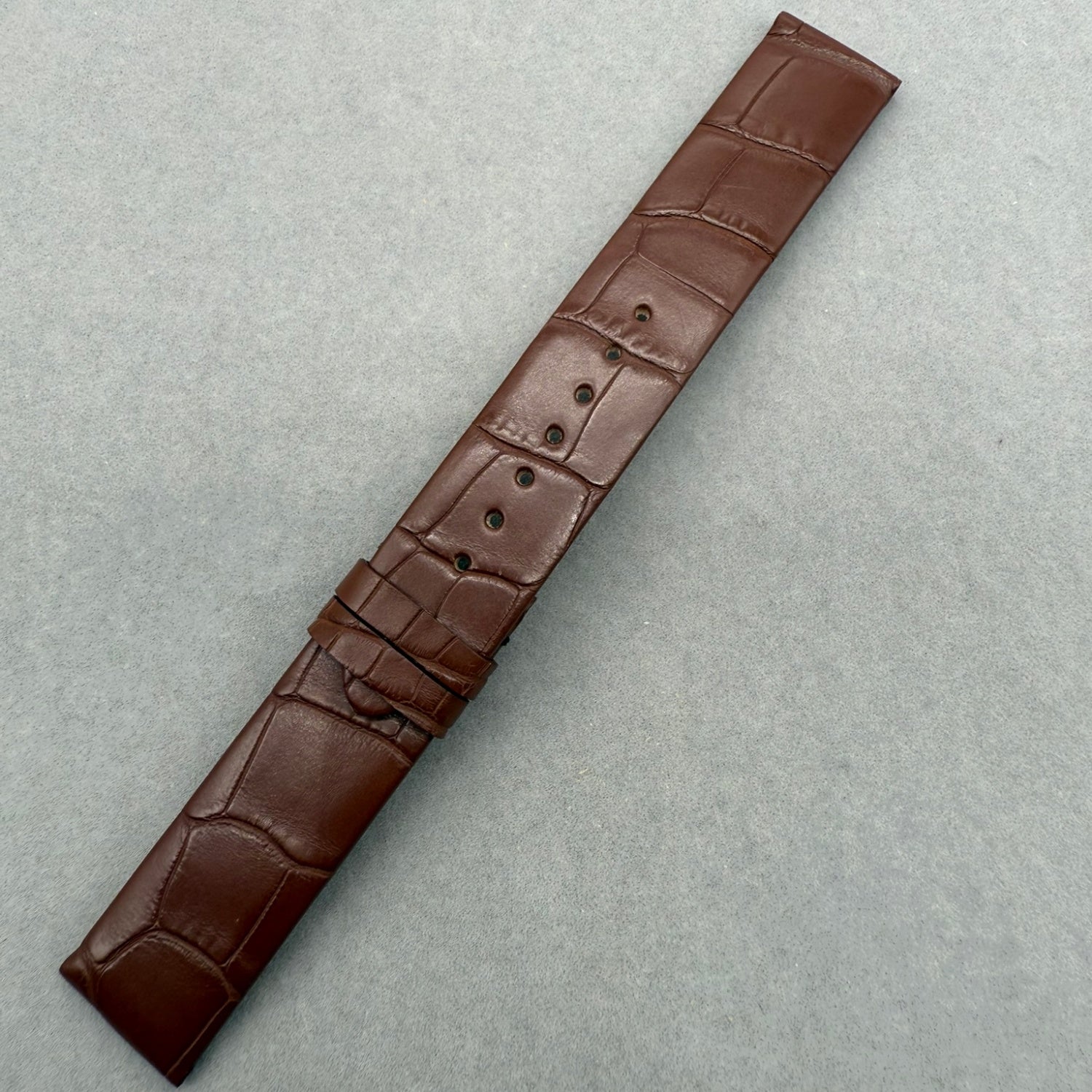Compatible with Jaquet Droz Petite Heure Minute Ladies' J005003200 ALLIGATOR Strap