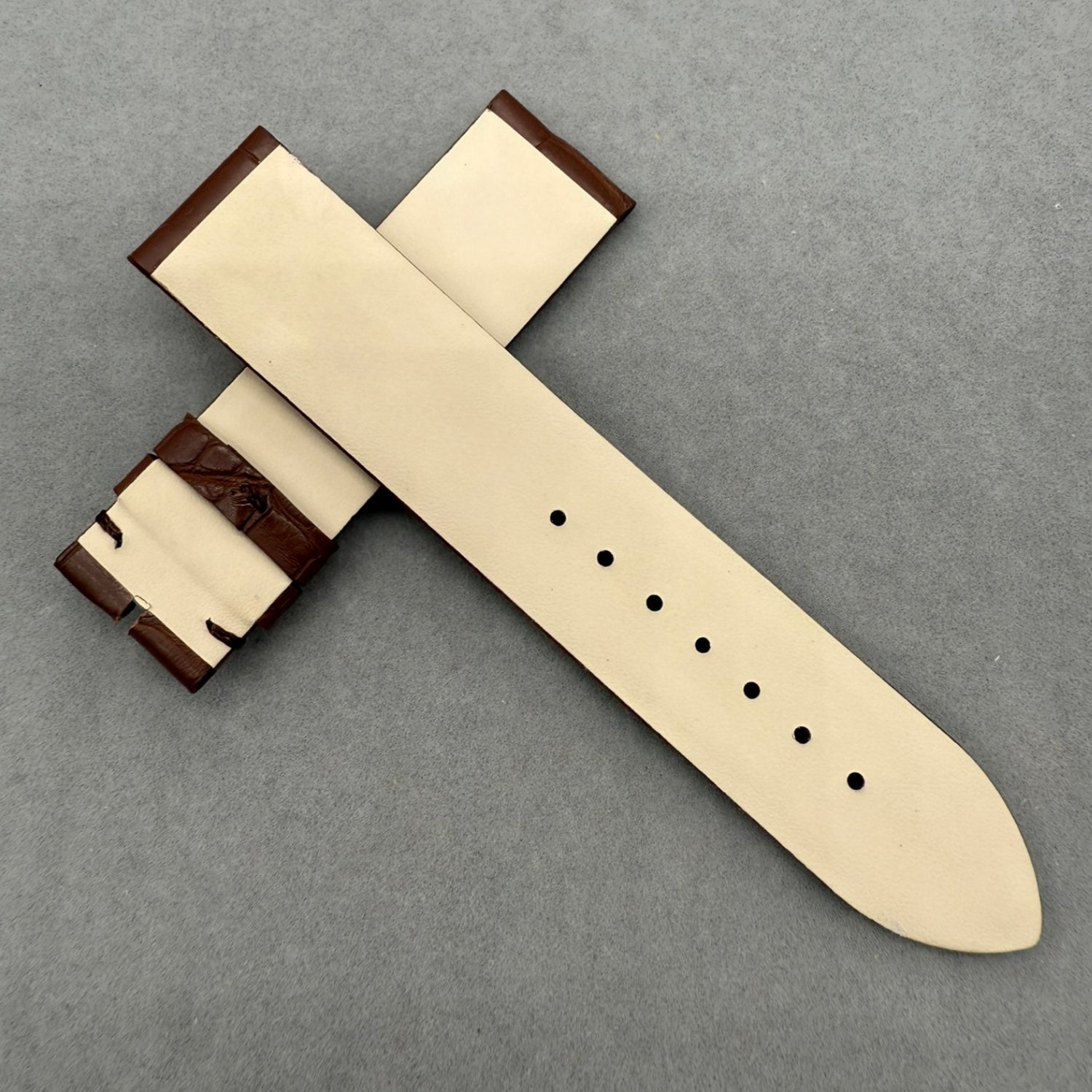 Compatible with Jaquet Droz Petite Heure Minute Ladies' J005003200 ALLIGATOR Strap