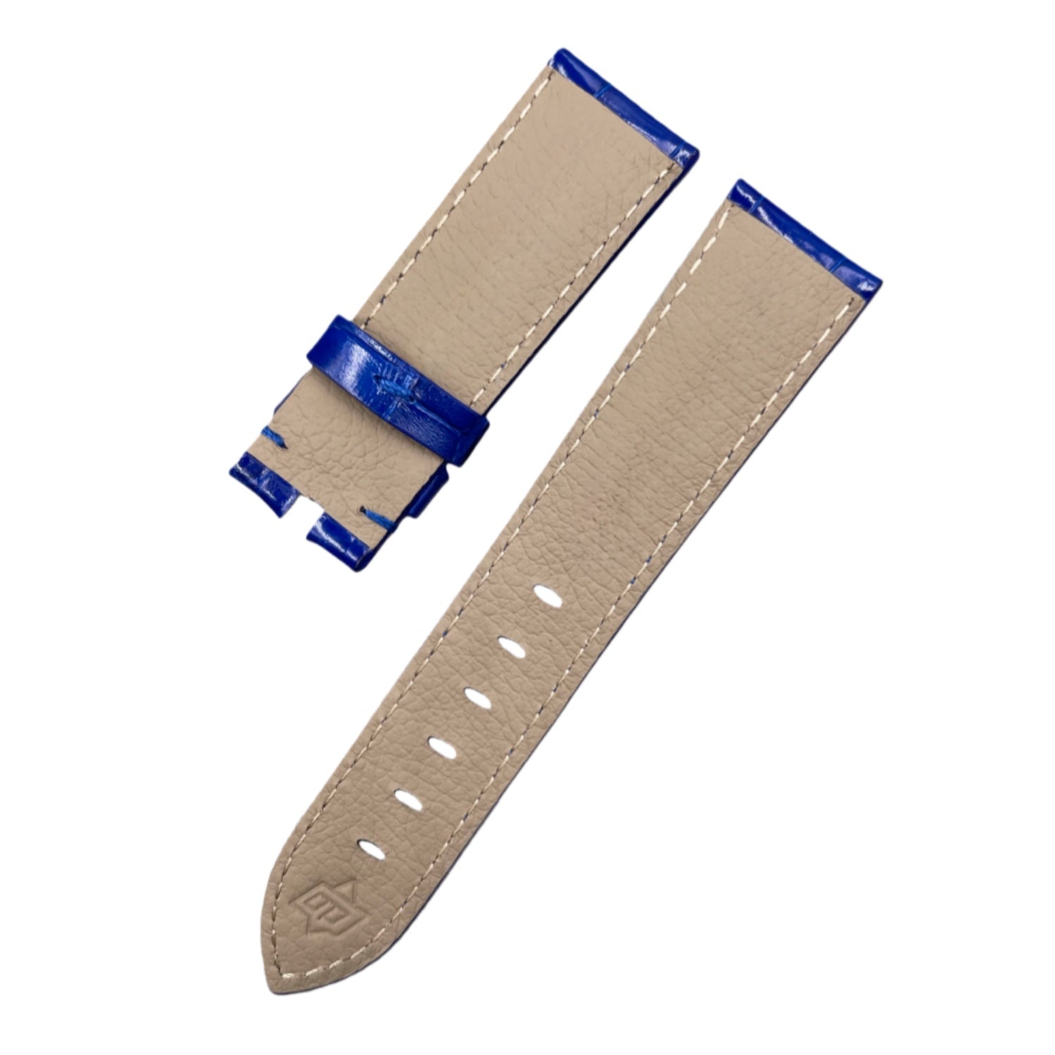 Compatible with Panerai Luminor Due Polished ALLIGATOR Strap