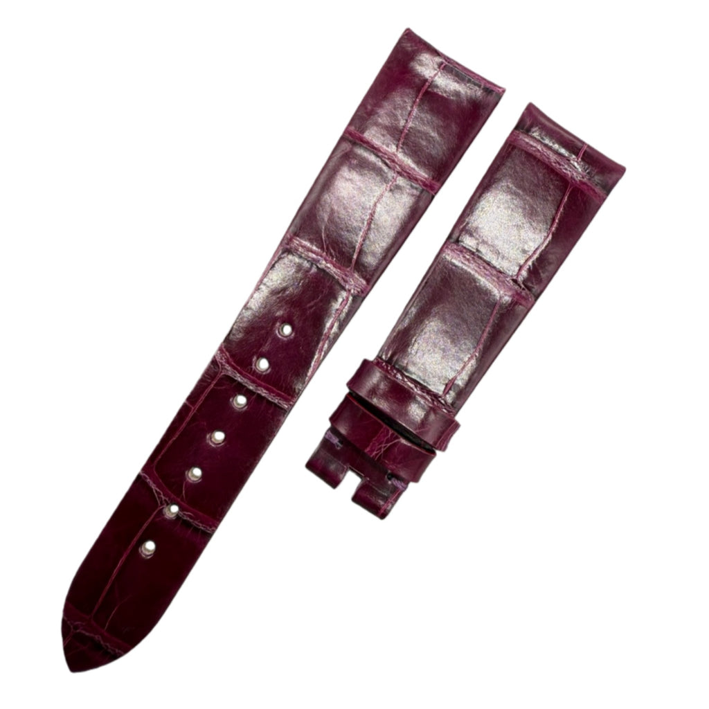 Compatible with Omega De Ville Prestige Series Ladies' 428.58.36.60 ALLIGATOR Strap