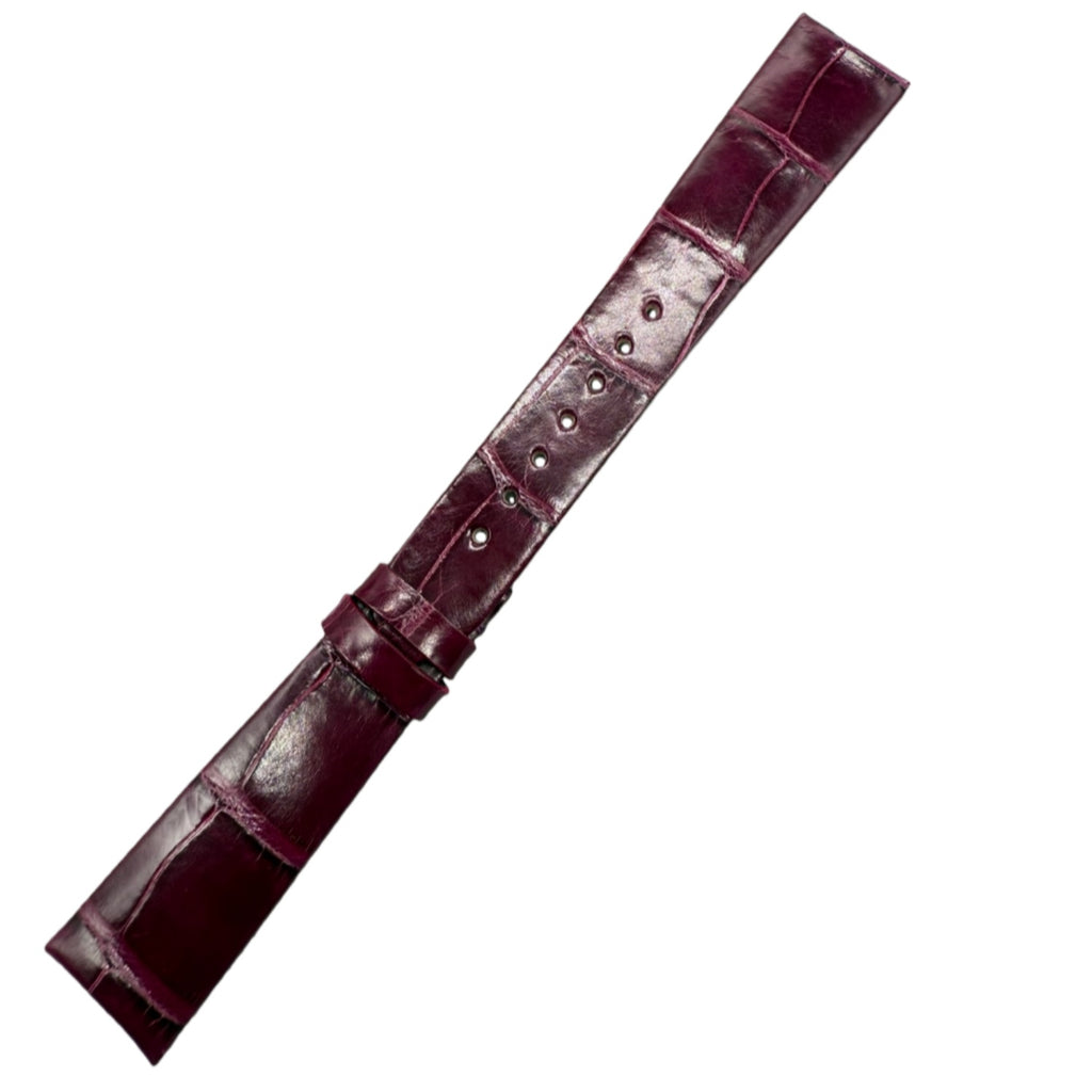 Compatible with Omega De Ville Prestige Series Ladies' 428.58.36.60 ALLIGATOR Strap
