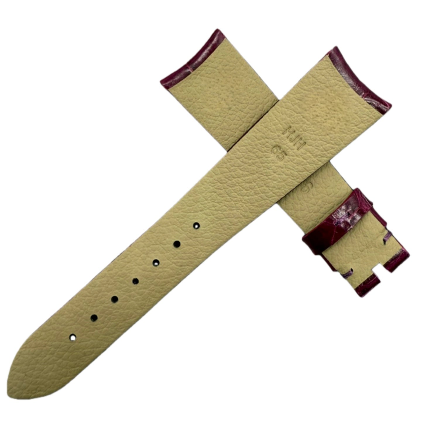 Compatible with Omega De Ville Prestige Series Ladies' 428.58.36.60 ALLIGATOR Strap