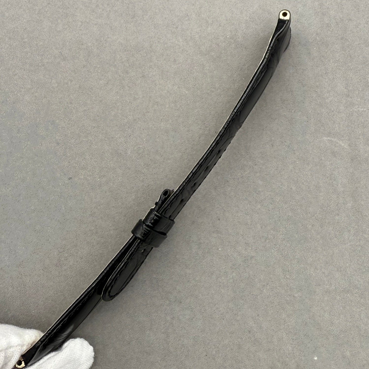 Handcrafted Black Alligator Leather Watch Strap for Breguet Marine Series 5517/5527/5547
