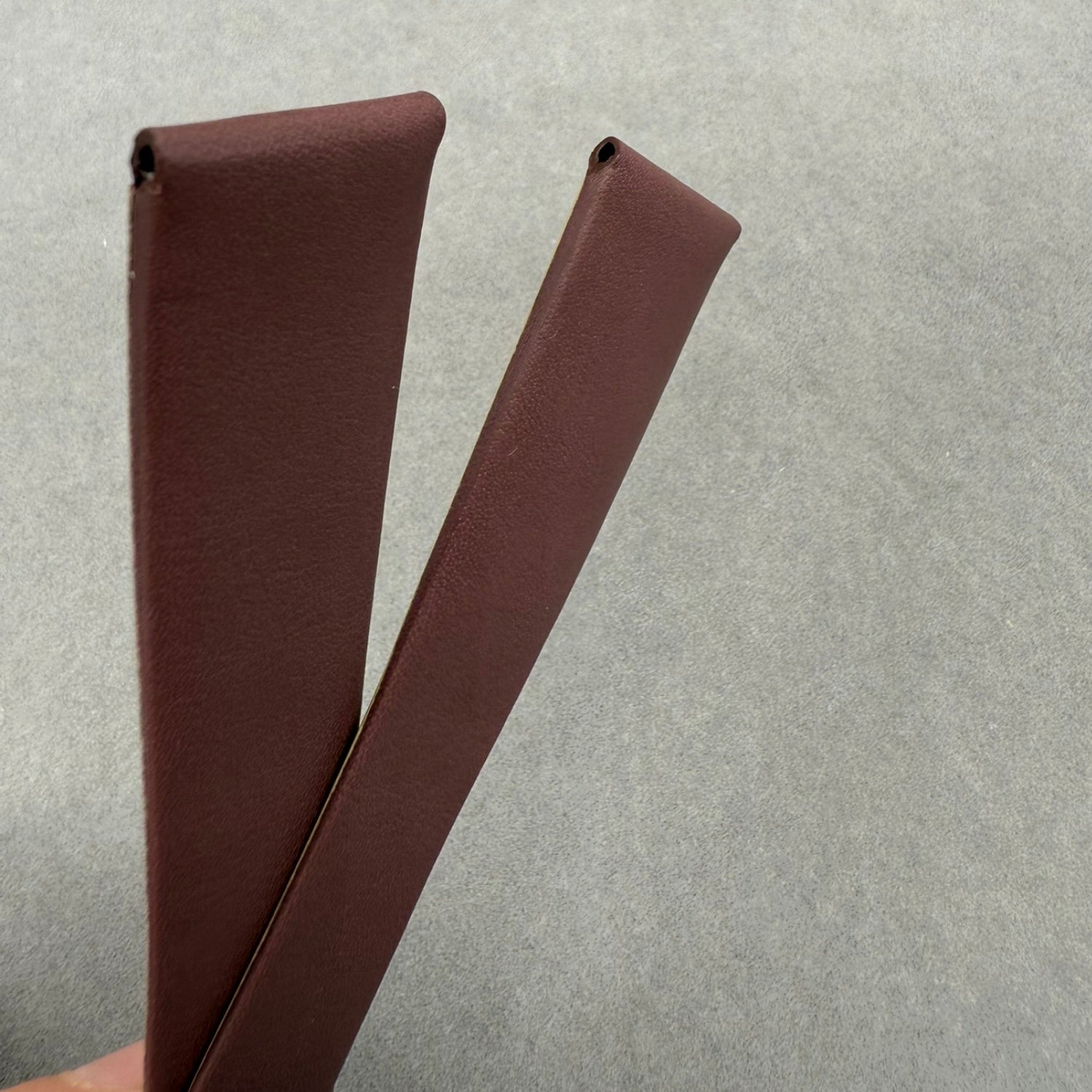 Handcrafted Custom Purple Silk-Calfskin Leather Watch Strap with Original Foldable Clasp for Piaget LIMELIGHT Series