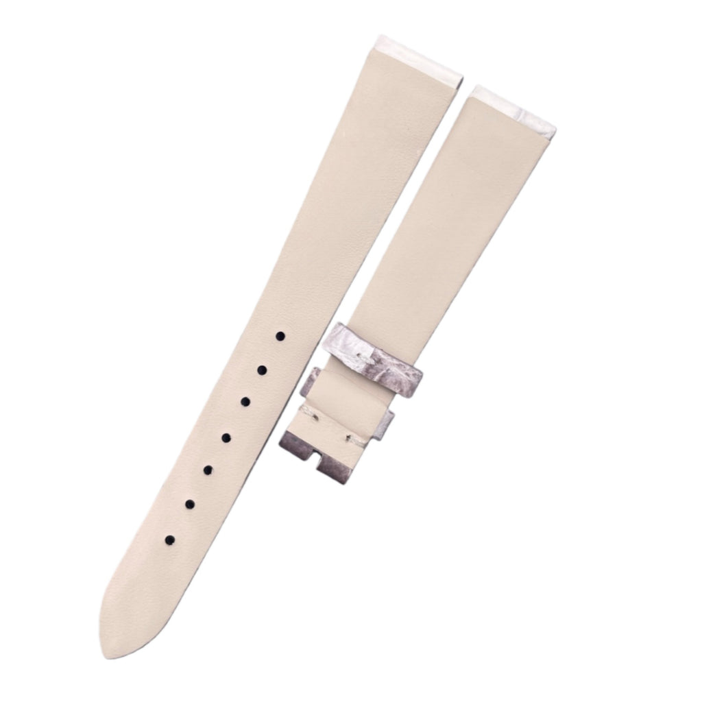 Fits Blancpain Villeret Moonphase 6102 Himalayan Pink Blue ALLIGATOR Genuine Leather Handmade Watch Strap Customized