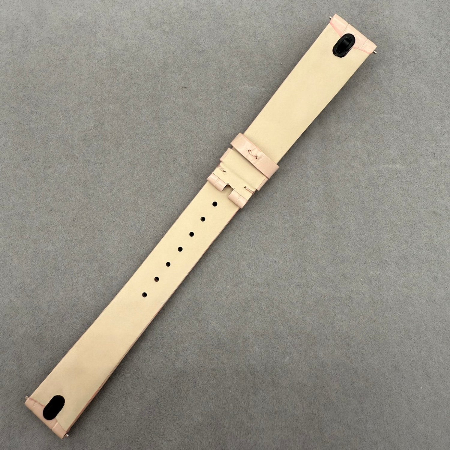 Quick-Release Alligator Leather Watch Strap for Vacheron Constantin Éliane Goddess Series - Bare Pink
