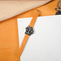 Retro Frosted Reverse Suede Leather Watch Strap for Omega, Jaeger-LeCoultre and Mido Watches