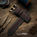Handmade Nylon Watch Strap Customization - Waterproof, Sweat-Resistant, Durable & Soft, Black & Red, Raised Texture, Pin Buckle