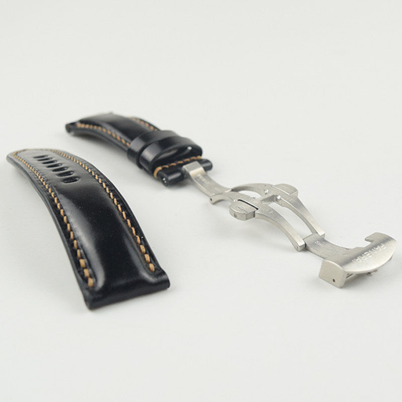 New Year's Limited Horsehide Leather Watch Strap - Handmade Custom, Vintage & Premium Style - Compatible with Panerai Watches
