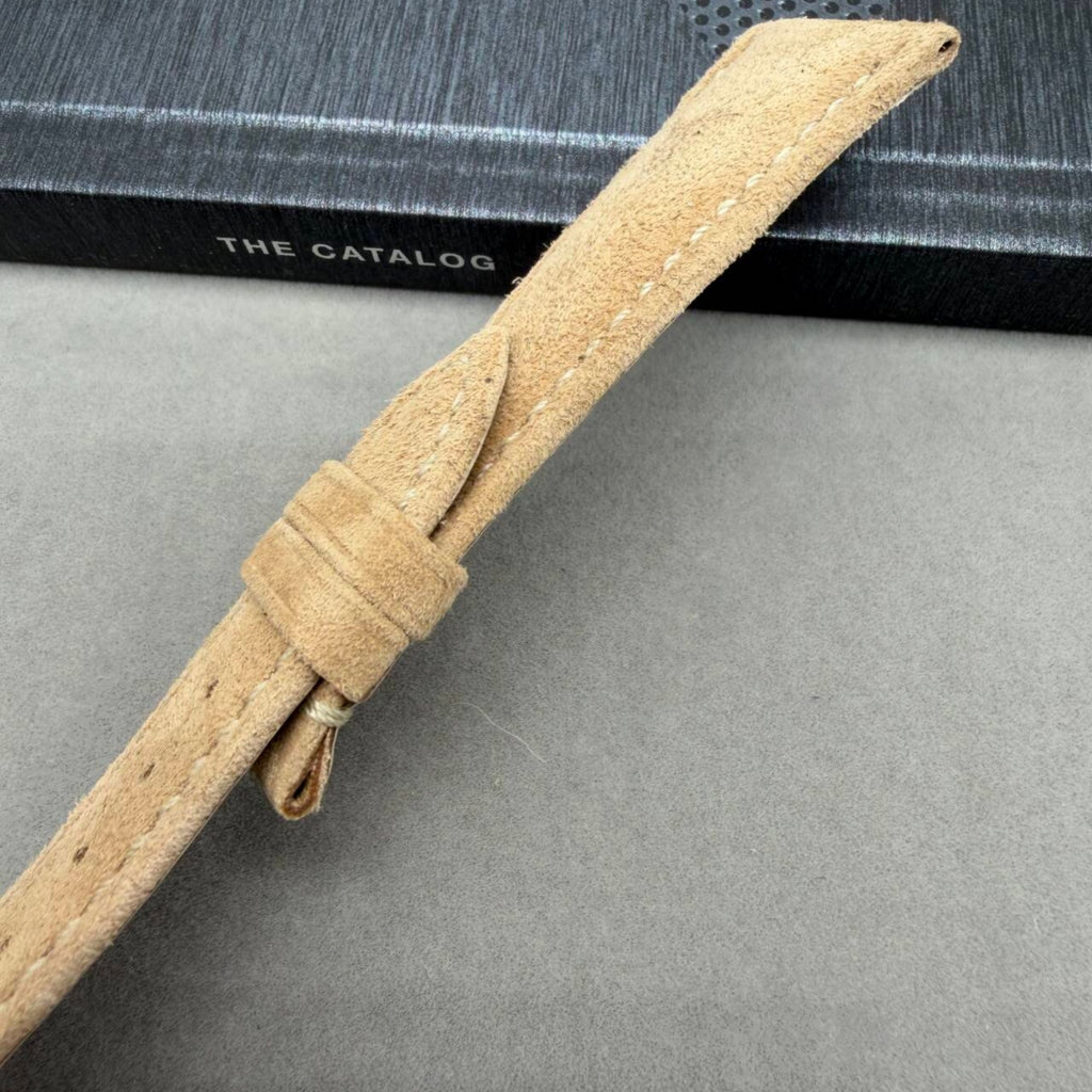 Ivory Yellow Calf Leather Watch Strap Compatible with Patek Philippe 5326