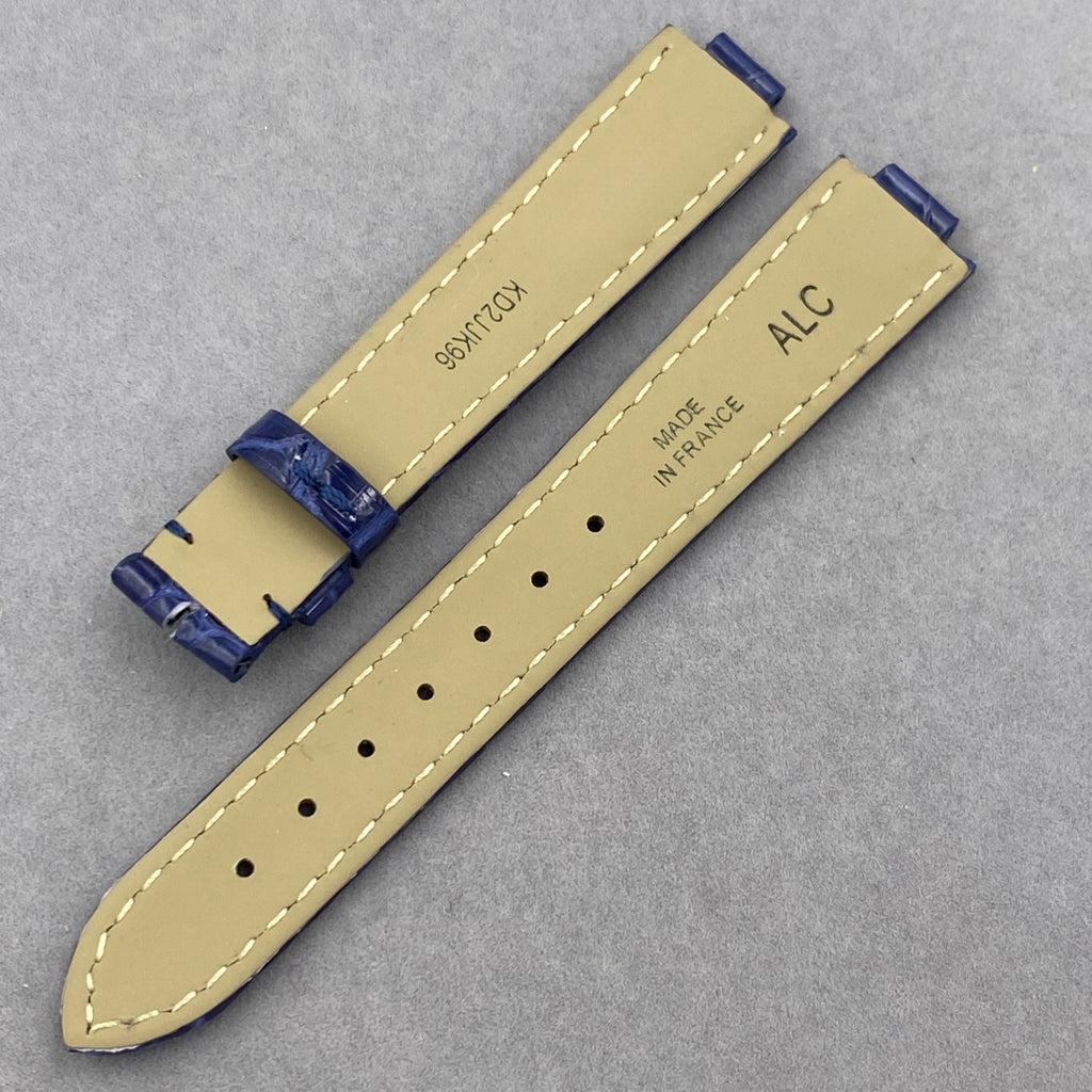 Compatible with Cartier Ballon Bleu Convex Head Crocodile Leather Strap