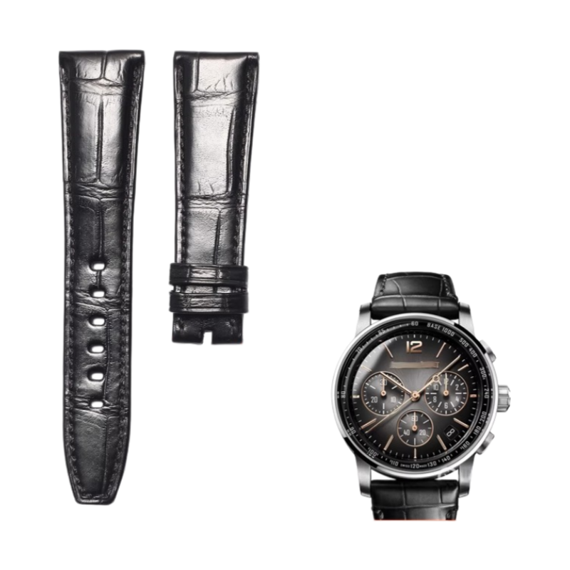 American alligator watch strap, replacement for AP CODE 11.59 series 15210OR