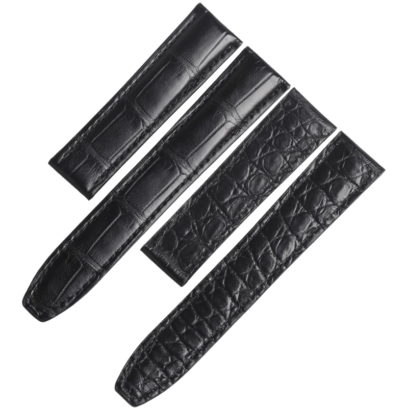 American alligator watch strap, fits Maurice Lacroix Pontos PT6158 PT6098 men's watch, genuine leather 20MM