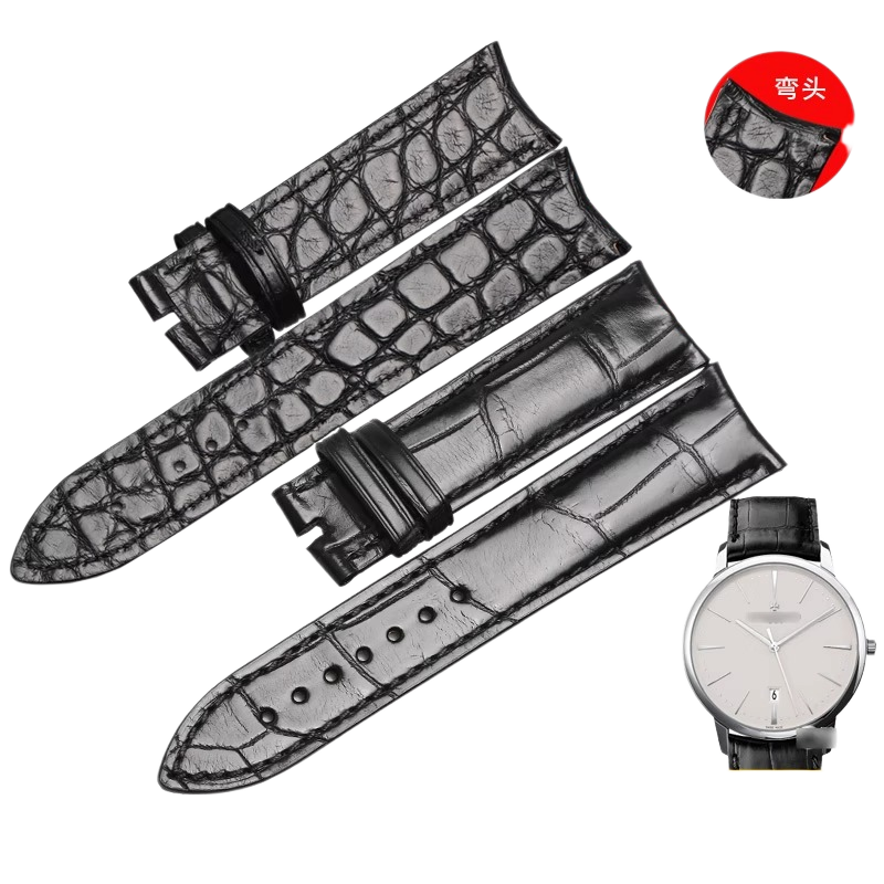American double-sided alligator watch strap, replacement for V.C Vacheron Constantin Patrimony 87172