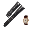 Replacement genuine leather watch strap for Patek Philippe 5053/5035